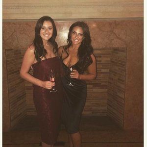 Emerald Green "Velvet" Cocktail Dress